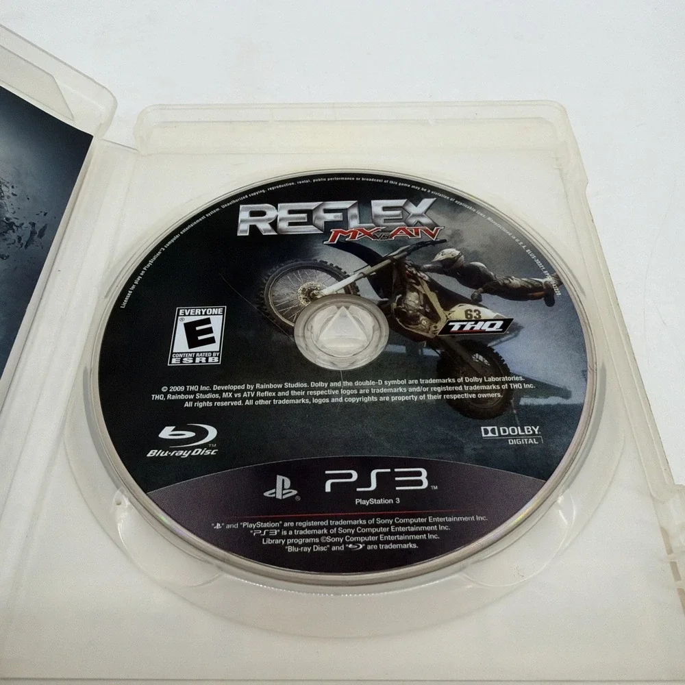 MX vs. ATV Reflex (Sony PlayStation 3, 2009) CIB